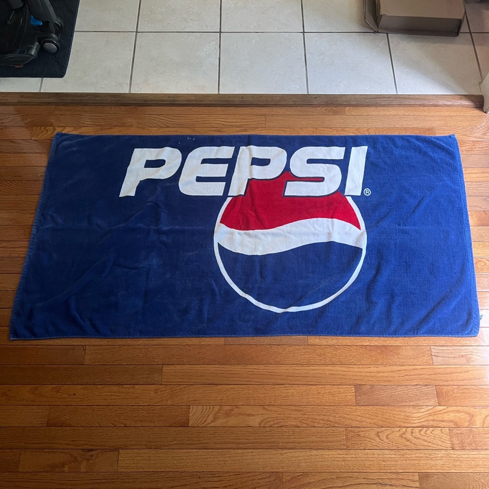 Vintage Pepsi beach towel